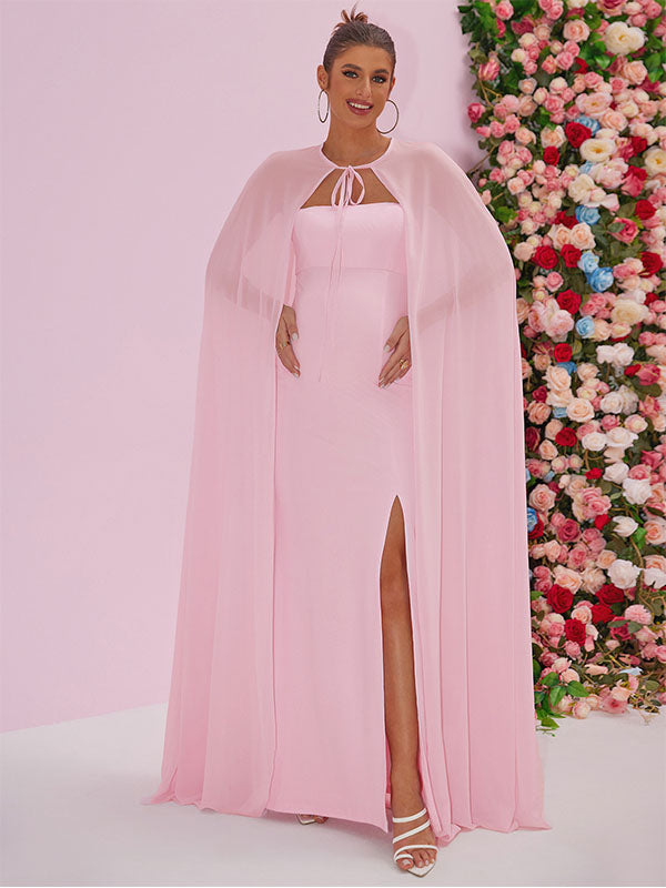 Chicnmom Escote palabra de honor Abertura Tul Fotografía vestidos para embarazadas