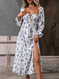 Chicnmom estampado vestidos boho elegantes